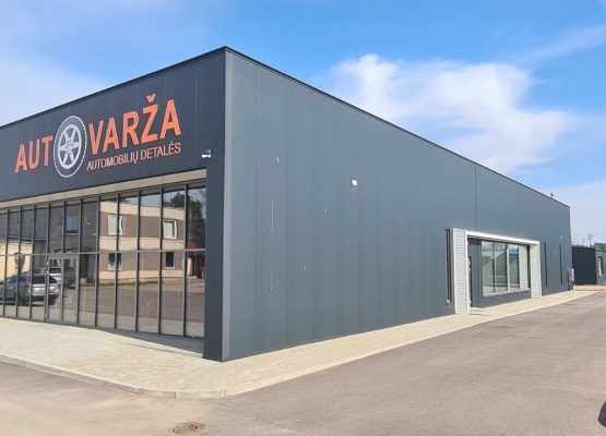 Komercinių pastatų statyba - UAB Coner